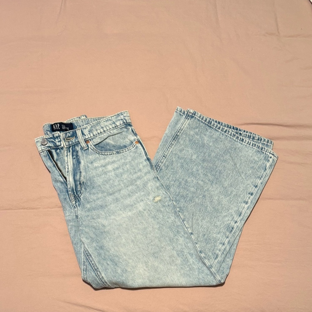 GAP Women's Light Blue Flare Jeans